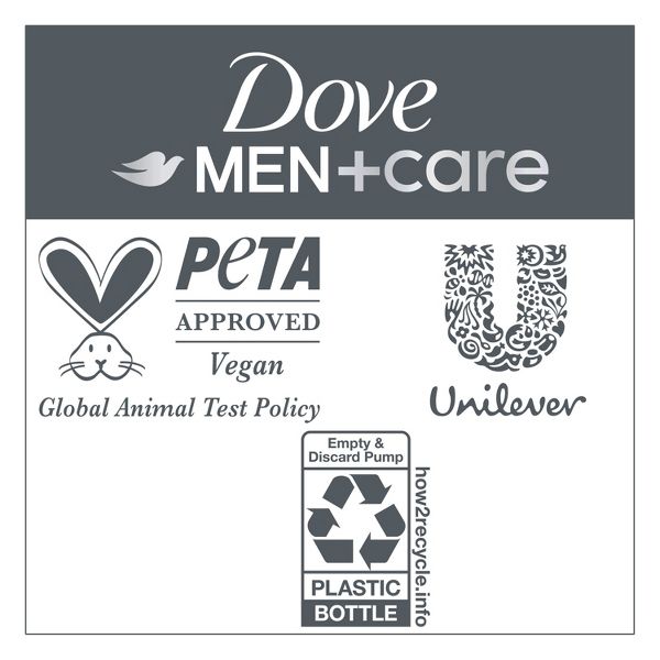 Dove Men+Care 2-in-1 Hydration Fuel + Caffeine Shampoo and Conditioner - 18 fl oz