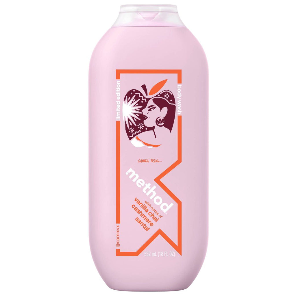 Method Limited Artist Collection Inspired by New York City Body Wash - Vanilla Chai and Cashmere - 18oz