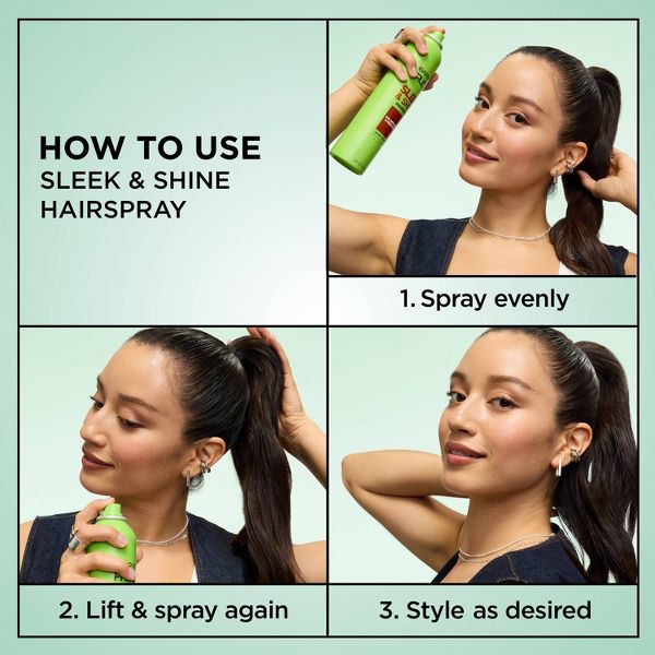 Garnier Fructis Style Sleek & Shine Hairspray - 8.25oz
