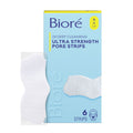 Biore Witch Hazel Ultra Deep Cleansing Blackhead Remover Nose Pore Strips - 6ct