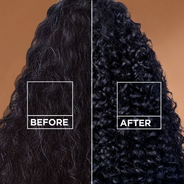 Garnier Nutrisse Curls Permanent Hair Color - CR1 - Glossy Black: Hair Coloring, Contains Vitamin E, With Argan Oil, Includes Conditioner