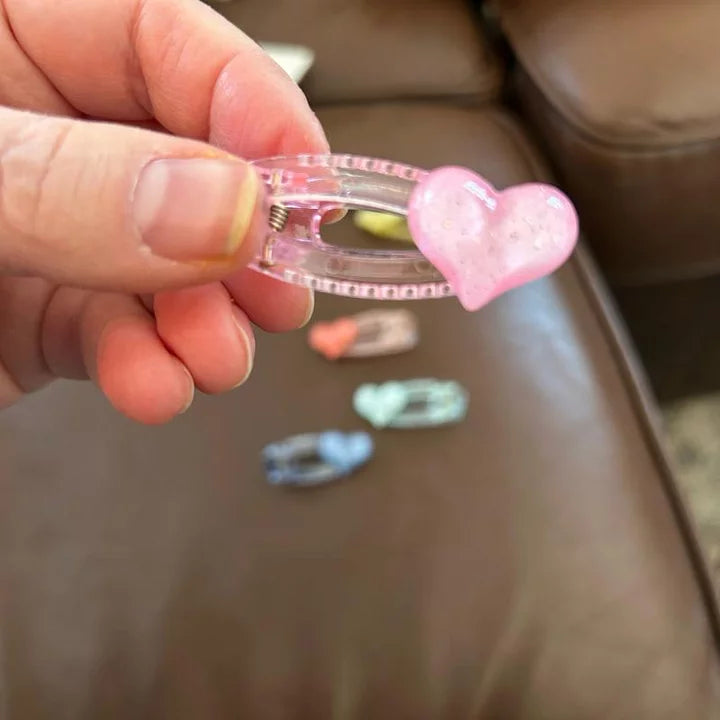 Heart Hair Clips - 6pk - Cat & Jack™