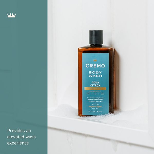 Cremo Body Wash - Aqua Citron - 16 fl oz