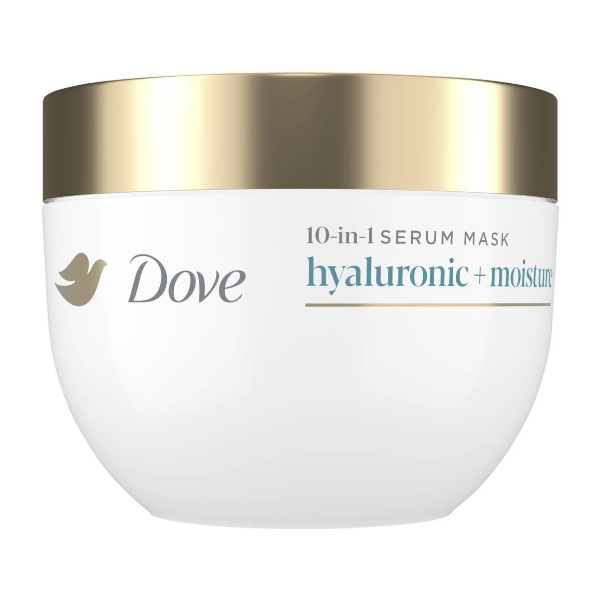 Dove Beauty 10-in-1 Hyaluronic & Moisture Hydration Mask with Hyaluronic Hair Serum - 9.2 fl oz