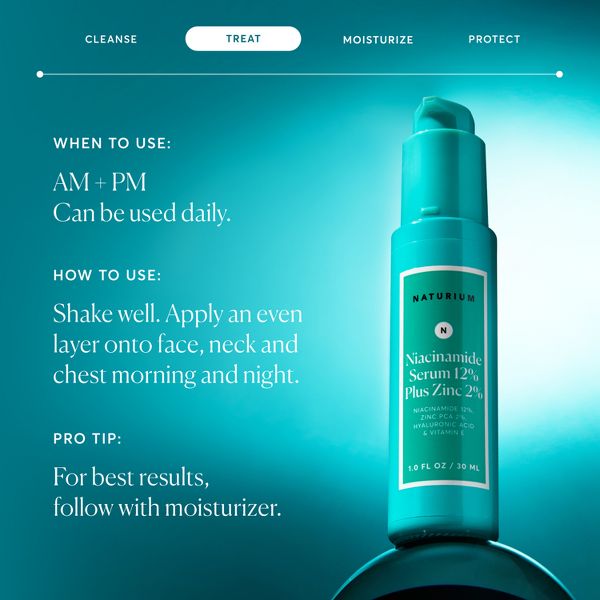 Naturium Niacinamide Serum 12% Plus Zinc 2% - 1 fl oz