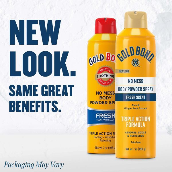 Gold Bond Fresh Scent Body Powder Spray - 7oz