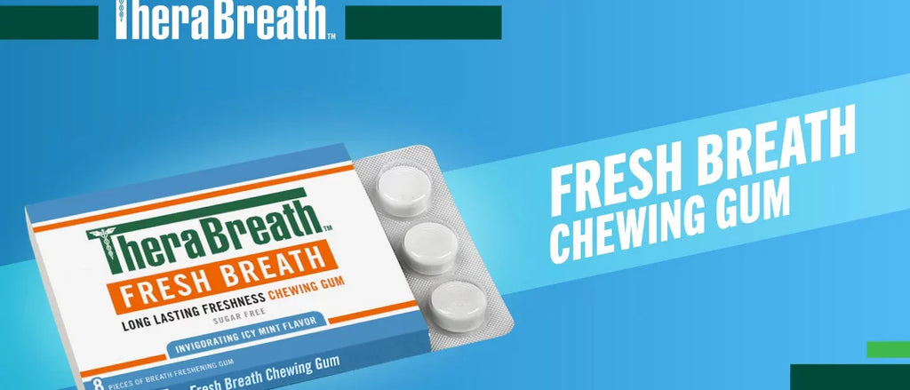 TheraBreath Gum Icy Mint Breath Freshener - 24ct