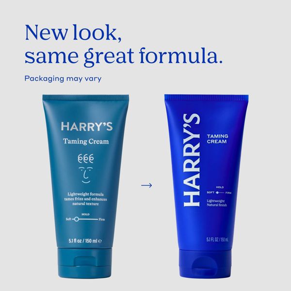 Harry's Taming Cream - Soft Hold Men's Hair Cream - 5.1 fl oz
