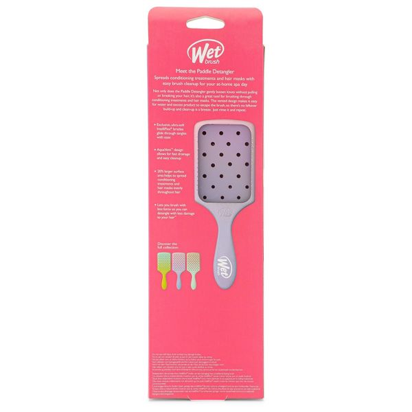 Wet Brush Feel Good Ombre Paddle Detangling Hair Brush - Pink/Purple