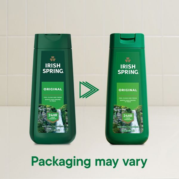 Irish Spring Original Clean Body Wash for Men - 20 fl oz