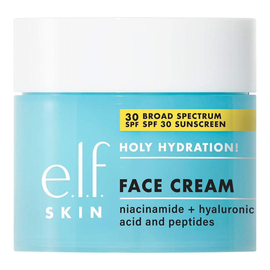 e.l.f. SKIN Holy Hydration! Broad Spectrum Sunscreen Face Cream SPF 30 - 1.76oz