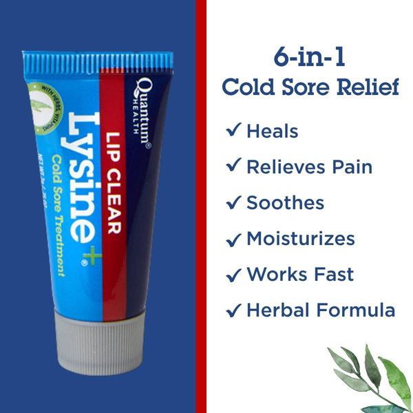 Lip Clear Lysine + Cold Sore Treatment - 0.25oz