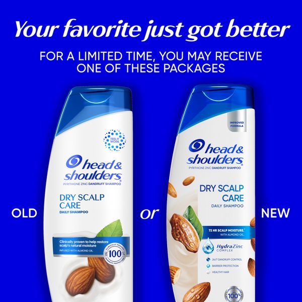 Head & Shoulders Dry Scalp Care with Almond Oil Anti-Dandruff Shampoo - 12.5 fl oz