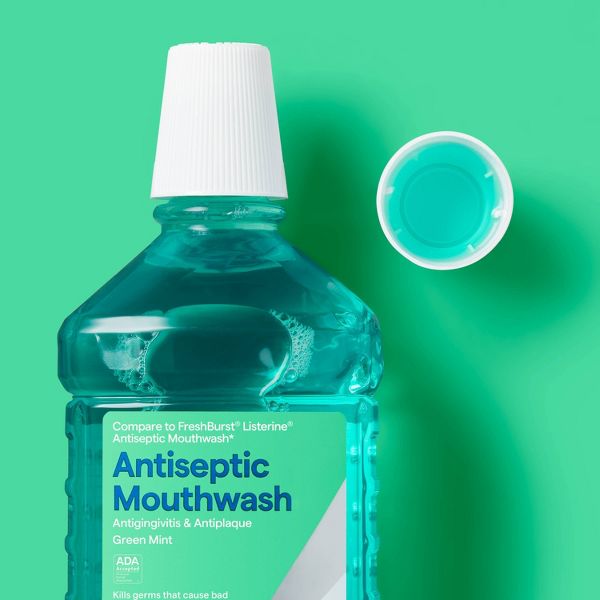 Antiseptic Mouthwash Spring Mint - 101.44 fl oz/2pk - up&up™