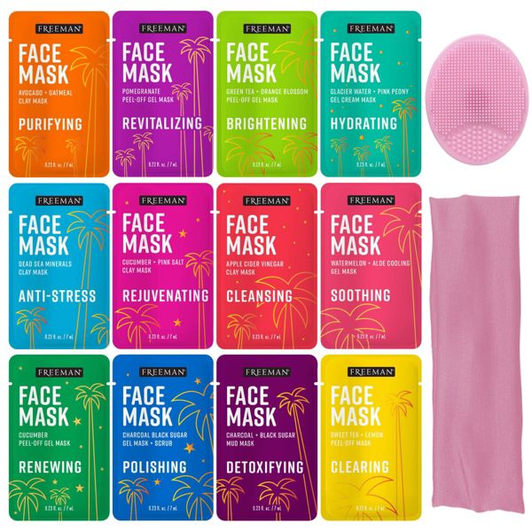 Freeman Love to Mask Face Mask Kit - 14pc