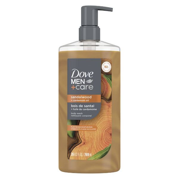 Dove Men+Care 26 fl oz Eucalyptus & Cedar Oil Body Wash + 26 fl oz Sandalwood & Cardamom Oil Body Wash