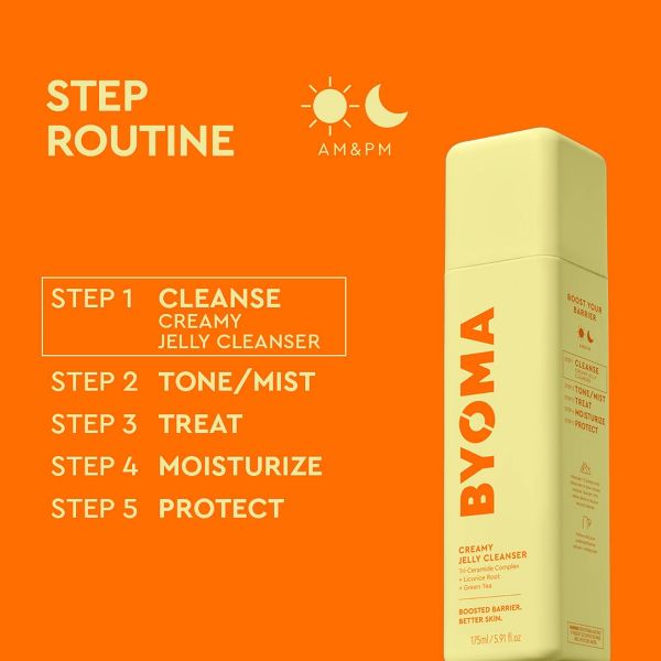 BYOMA Creamy Jelly Face Cleanser - Unscented - 2 fl oz