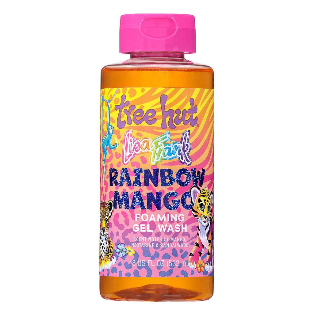 Tree Hut x Lisa Frank Rainbow Mango Foaming Gel Body Wash - 18oz