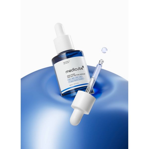 medicube Zero Pore Peptide One Day Pore Reduction and Firming Face Serum - 30ml