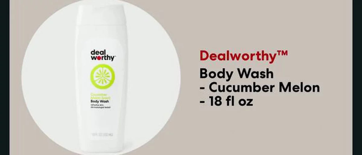 Body Wash - Cucumber Melon - 18 fl oz - Dealworthy™
