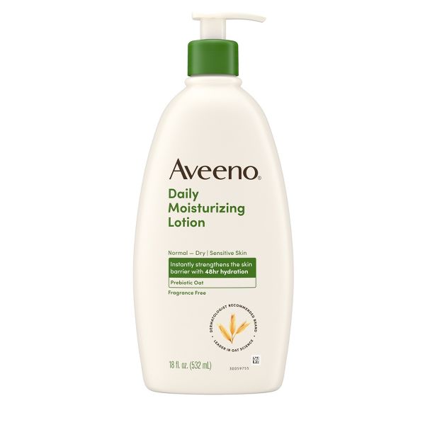 Aveeno Daily Moisturizing Lotion For Dry Skin - Fragrance Free - 8oz