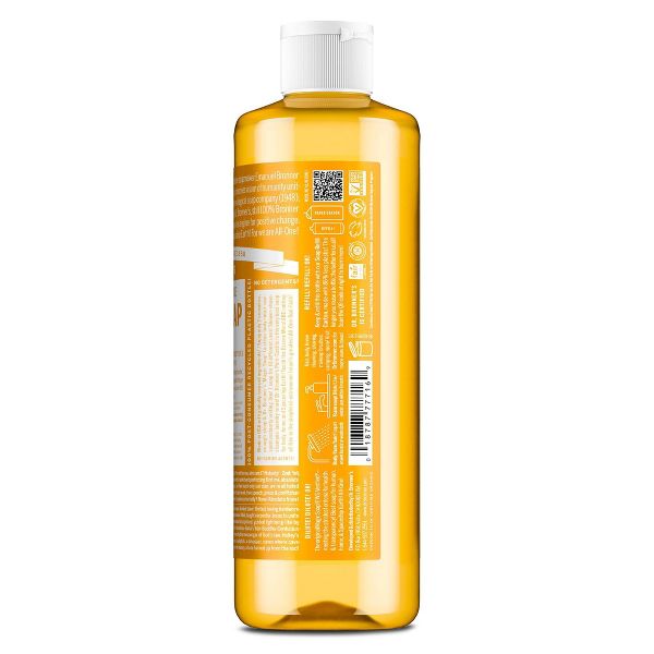 Dr. Bronner's Magic Pure Castile Liquid Soap Bodywash - Citrus - 16 fl oz