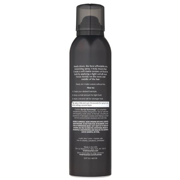 Kristin Ess Hair Dry Finish Working Texture Hair Spray, Volumizing + Texturizing Styler - 7oz