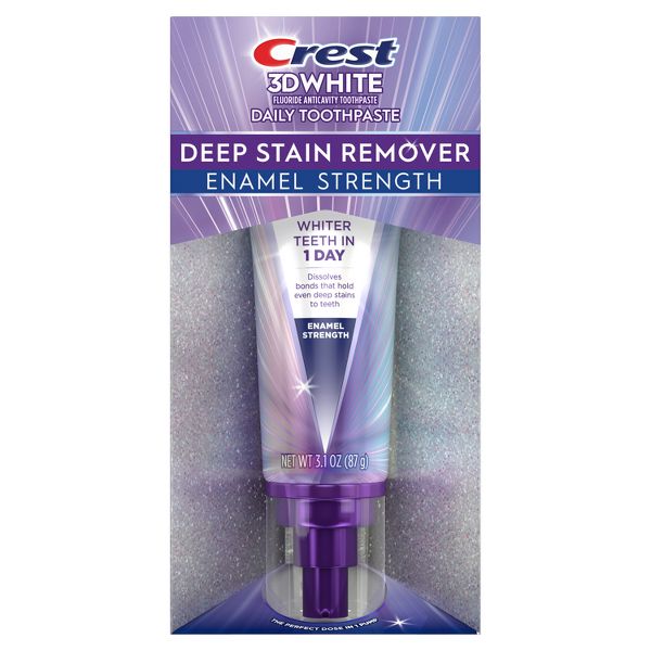 Crest 3D White Deep Stain Remover Enamel Strength - 3.1oz