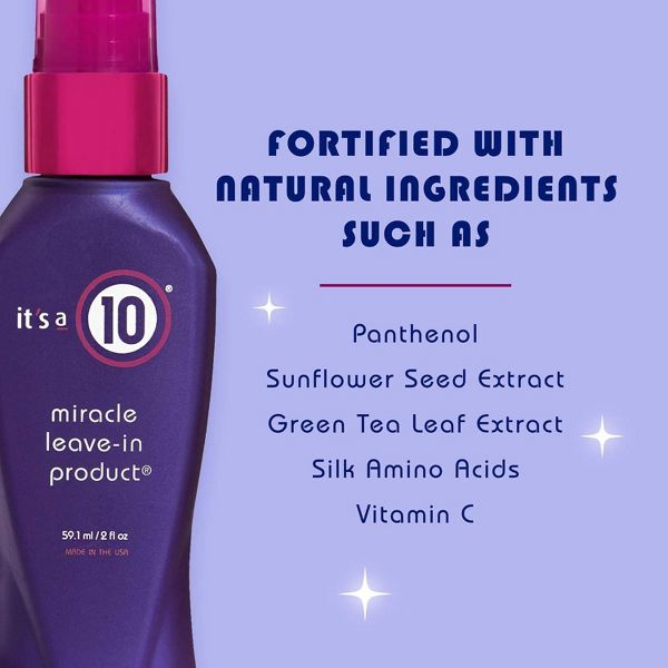 It's a 10 Hair Care Miracle Leave-in Conditioner - 4 fl oz - Beauty Studio