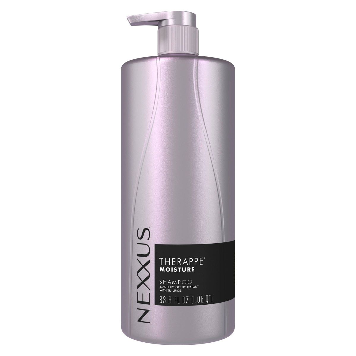 Nexxus Therappe Ultimate Moisture Shampoo for Dry Hair with Elastin Protein and Green Caviar - Silicone-Free - 33.8 fl oz