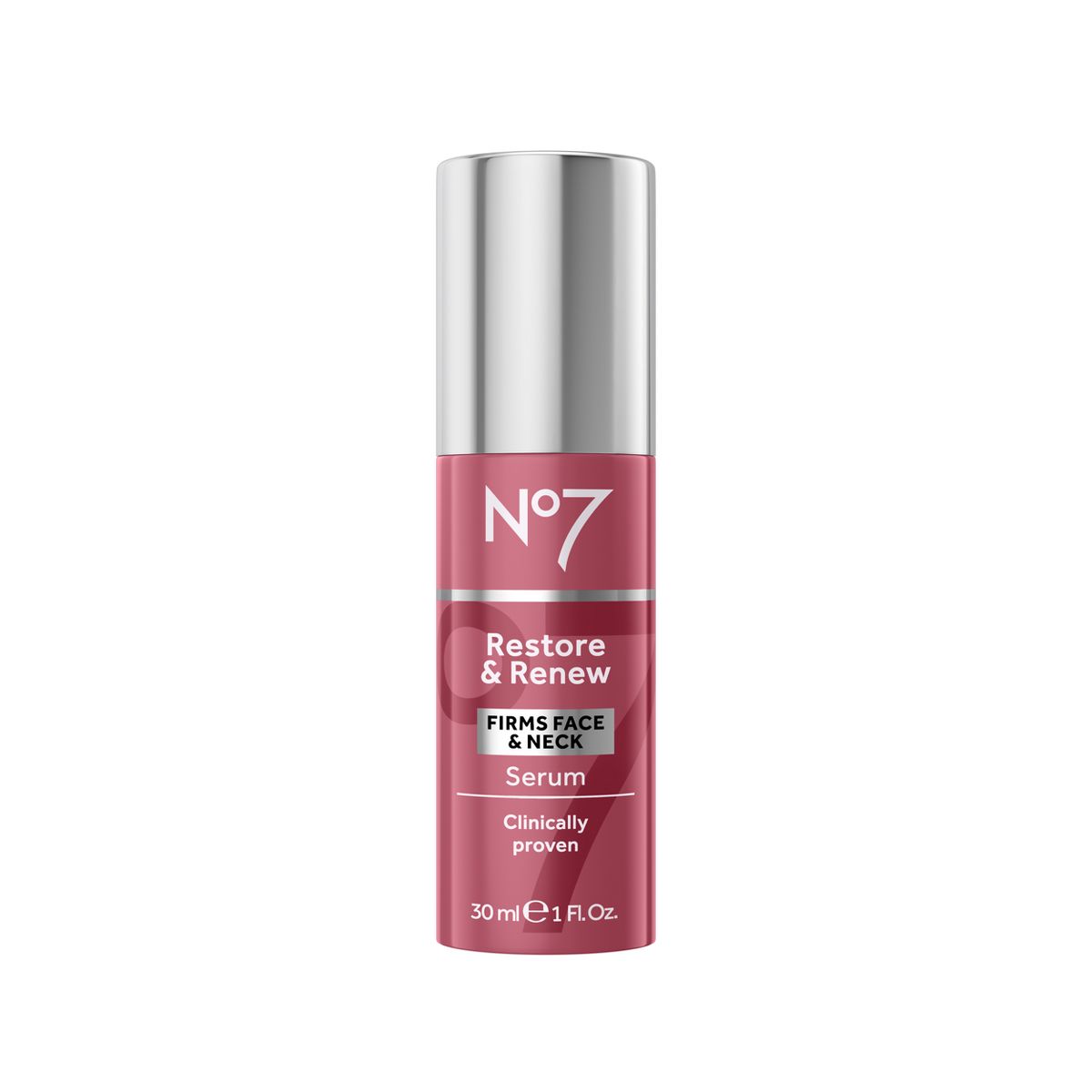 No7 Restore & Renew Face & Neck Serum - 1 fl oz
