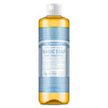 Dr. Bronner's Magic Pure Castile Liquid Soap Bodywash - Baby Unscented - 16 fl oz