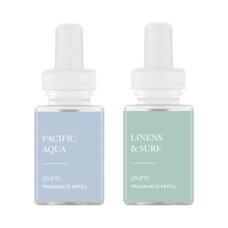 Pura 3pk Linens + Surf + Pacific Aqua Home Starter Kit