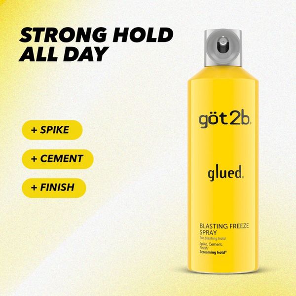 got2B Schwarzkopf Glued Blasting Freeze Hair Spray - 12oz