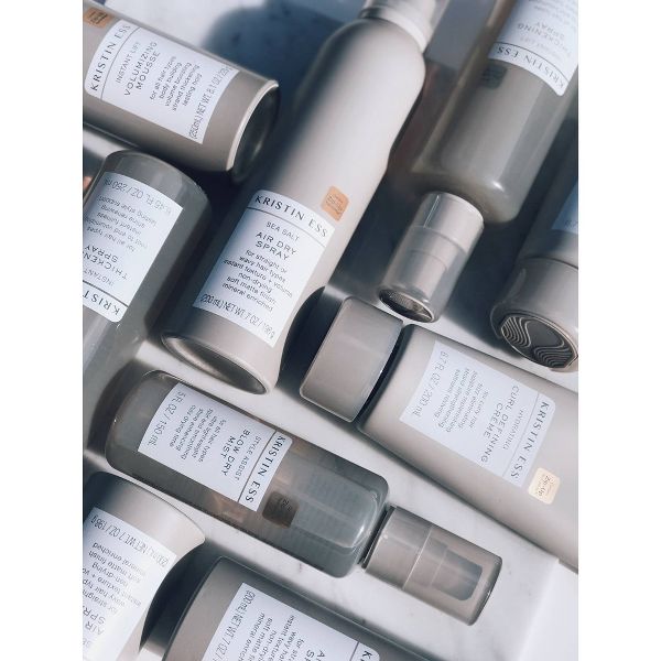 Kristin Ess Instant Lift Volumizing Mousse with Castor Oil - Boosts Volume + Thickens Hair - 8.1oz