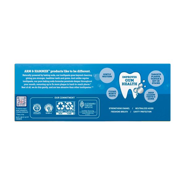 ARM & HAMMER PeroxiCare Gum Health Anticavity Fluoride Toothpaste - 6oz/2ct