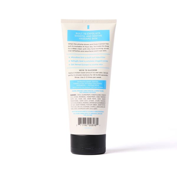Duke Cannon Supply Co. Deep Cleaning Face Scrub Face Wash - 6oz
