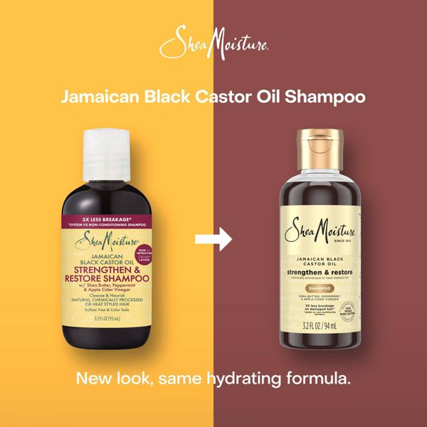 SheaMoisture Jamaican Black Castor Oil Strengthen & Restore Shampoo - 13 fl oz