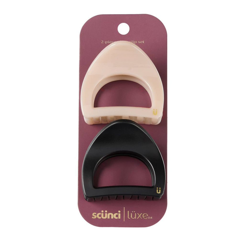 scünci | lüxe Statement Open Cut Claw Clips - 2pcs