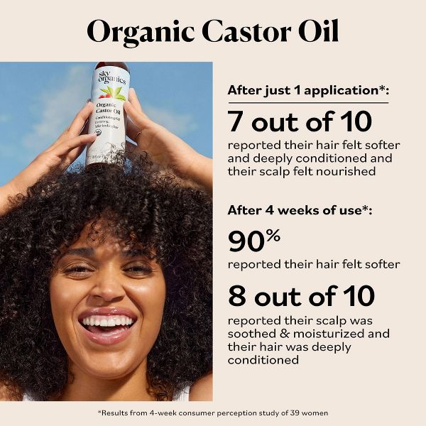 Sky Organics Castor Oil - 8 fl oz