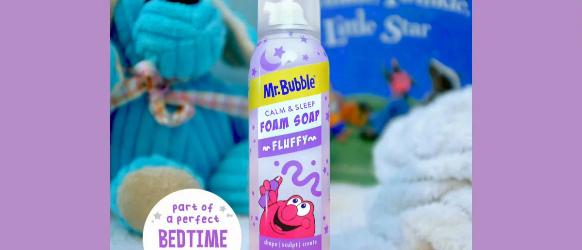 Mr. Bubble Calm & Sleep Foam Soap for Kids' - Lavender, Eucalyptus and Chamomile Scent - 4oz