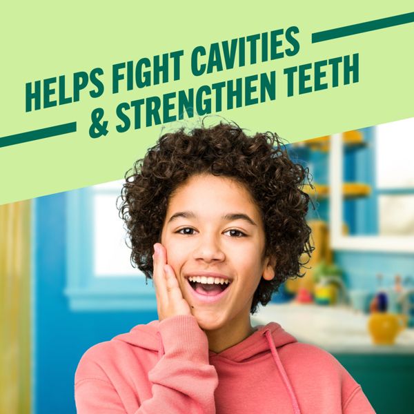 TheraBreath Kids Bubble Gum Mouthwash - 10oz