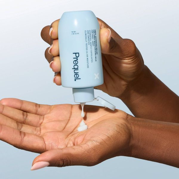 Prequel Urea Advanced Relief Face Moisturizing Milk - Travel Size - 3.4 fl oz