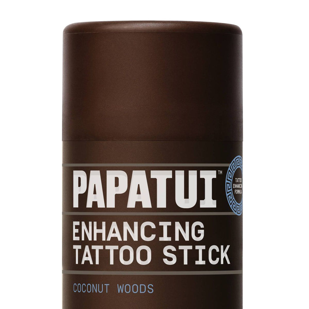 Papatui Paraben-Free Protect and Brighten Enhancing Vitamin E Body Tattoo Stick - Coconut Woods - 2.6oz