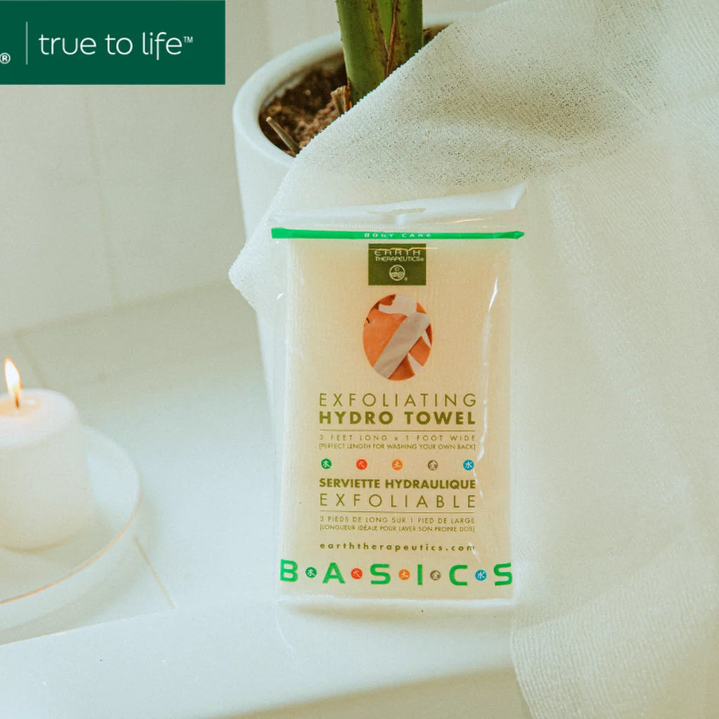 Earth Therapeutics Natural Exfoliating Hydro Towel