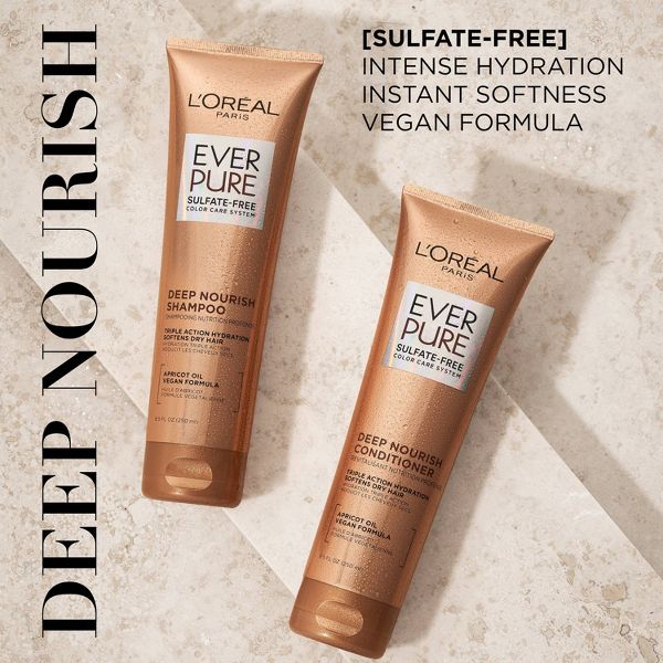 L'Oreal Paris EverCreme Sulfate Free Deep Nourish Conditioner - 8.5 fl oz