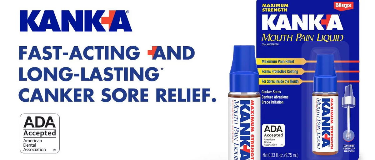 Kanka Mouth Pain Maximum Strength Gel - 0.33 fl oz