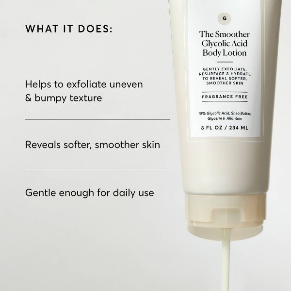 Naturium The Smoother Glycolic Acid Body Lotion - 8 fl oz