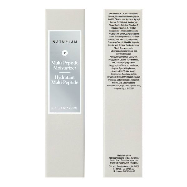 Naturium Multi-Peptide Face Moisturizer - Mini/Travel Size - 0.7 fl oz