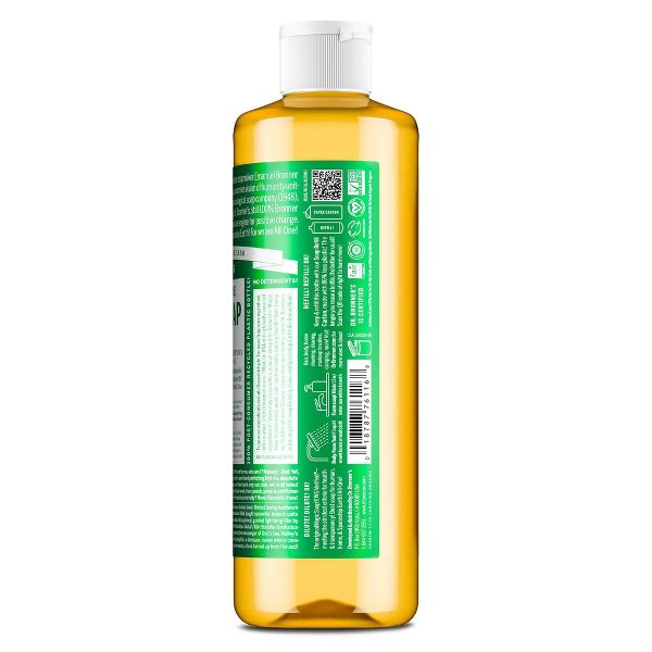 Dr. Bronner's Magic Pure Castile Liquid Soap Bodywash - Almond - 16 fl oz